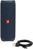 Портативная акустика JBL Flip 5 JBLFLIP5BLU (Blue) купить в интернет-магазине icover