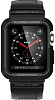 Чехол с ремешком Spigen Rugged Armor Pro для Apple Watch series 7/SE/6/5/4 45mm/44mm (Black) купить в интернет-магазине icover