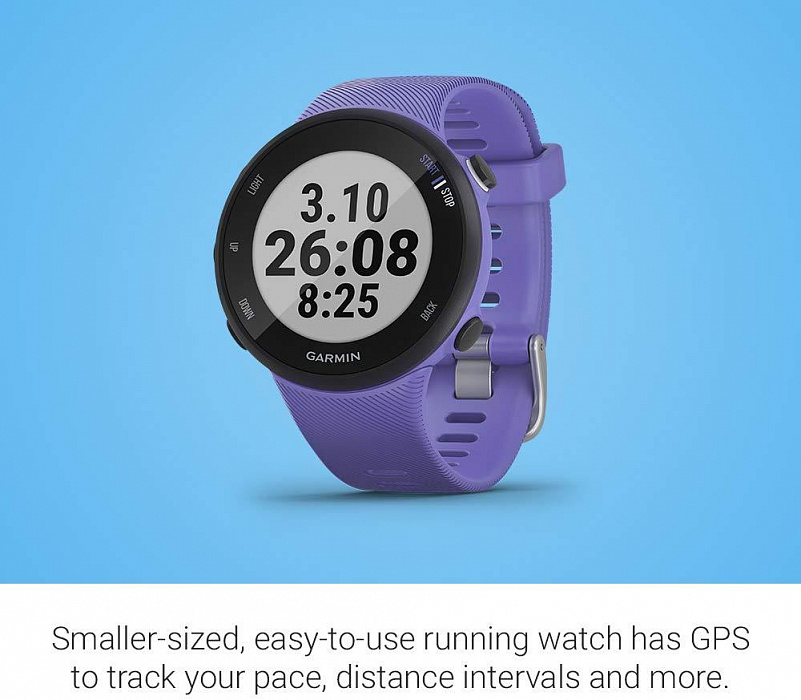 Спортивные часы Garmin Forerunner 45S 010-02156-11 (Iris) купить в интернет-магазине icover