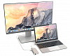 Мультипереходник Satechi Aluminum Type-C Multi-Port Adapter (Silver) купить в интернет-магазине icover
