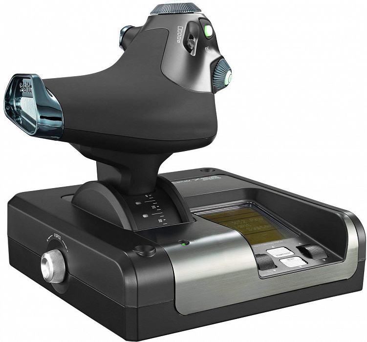Контроллер для игровых симуляторов Logitech X52 Pro H.O.T.A.S. 945-000003 (Black) купить в интернет-магазине icover