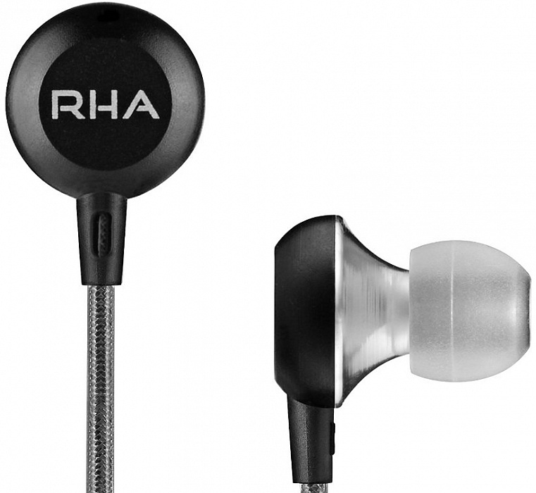 RHA MA600 - внутриканальные наушники (Black/Silver) купить в интернет-магазине icover