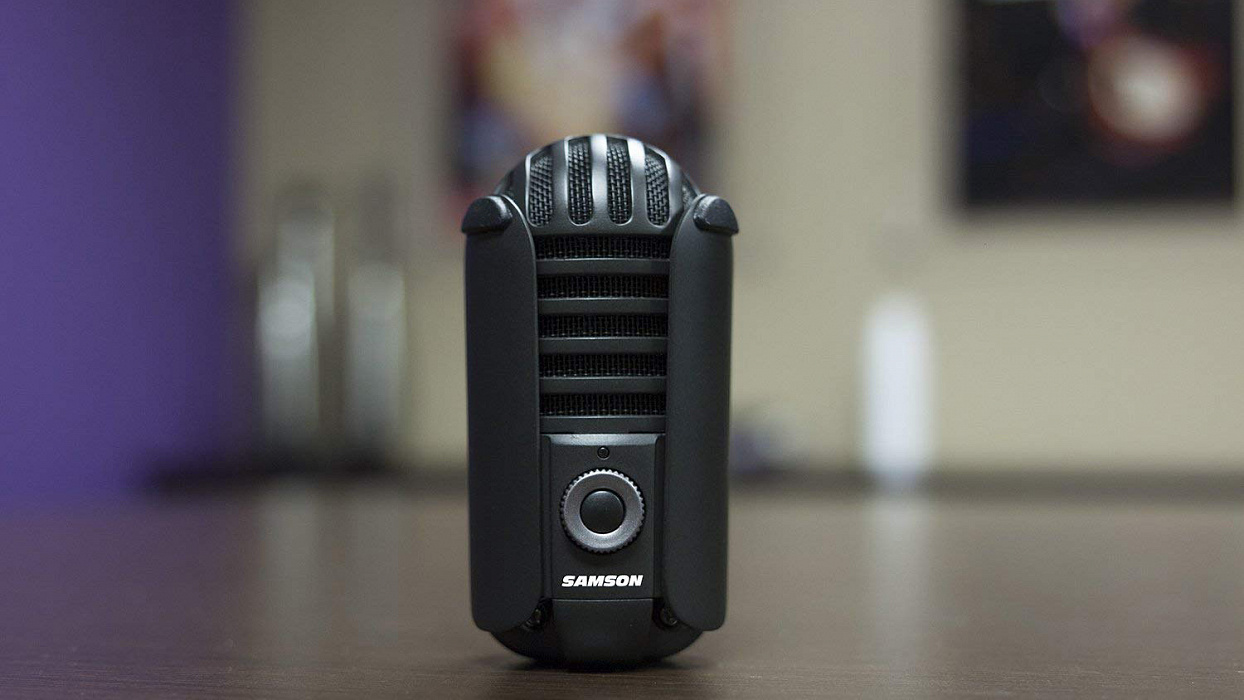 Микрофон Samson Meteor USB (Titanium Black) купить в интернет-магазине icover