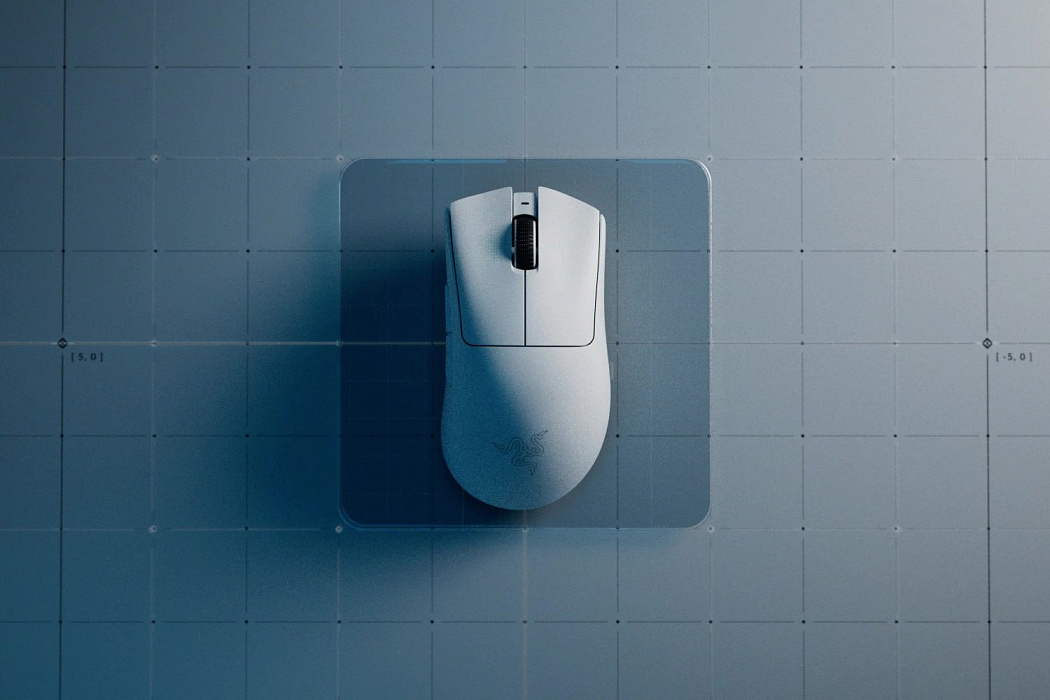 Игровая мышь Razer DeathAdder V3 Pro RZ01-04630200-R3G1 (White) купить в интернет-магазине icover
