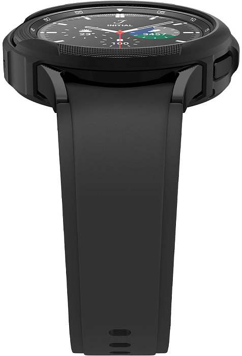 Чехол Spigen Liquid Air (ACS03140) для Samsung Galaxy Watch 4 Classic 46mm (Black) купить в интернет-магазине icover