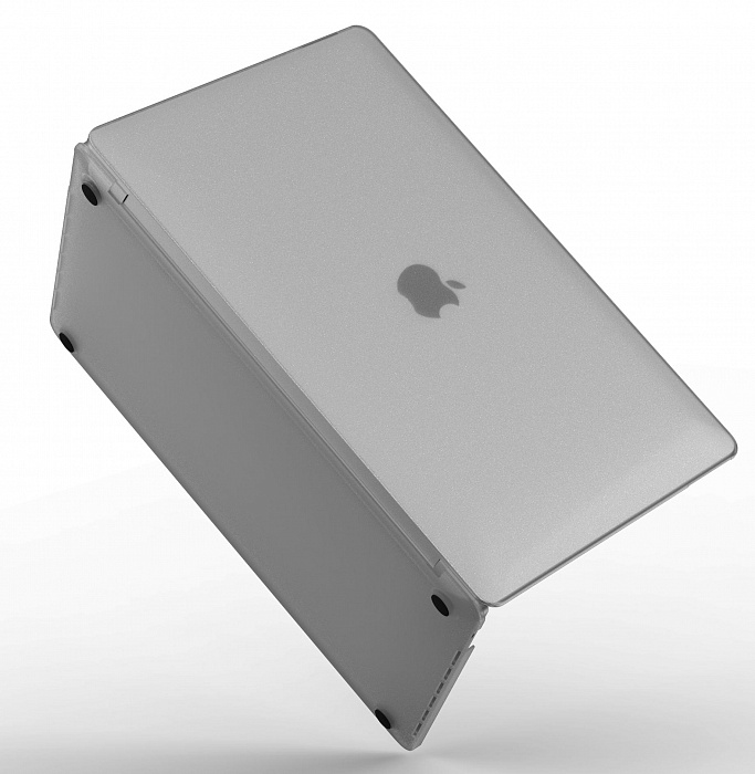 Чехол накладка пластиковая WIWU iSHIELD Hard Shell для Macbook Air 13 2020 (White frosted) купить в интернет-магазине icover
