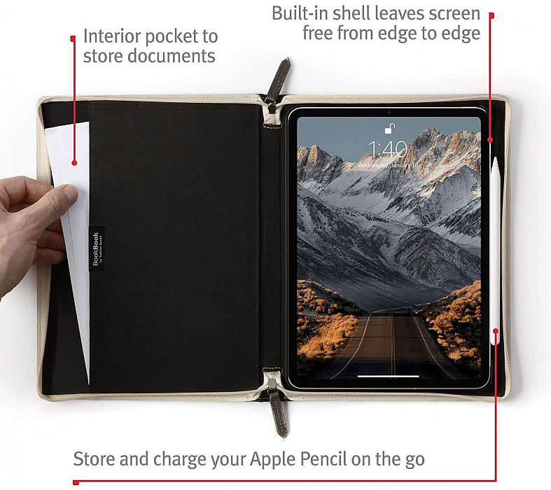 Чехол-книжка Twelve South BookBook Vol 2 для iPad Pro 11'' (Brown) купить в интернет-магазине icover