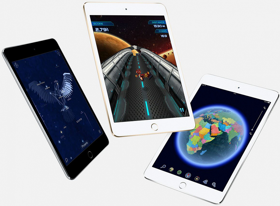 Планшет Apple iPad mini 4 128Gb Wi-Fi MK9Q2RU/A (Gold) купить в интернет-магазине icover