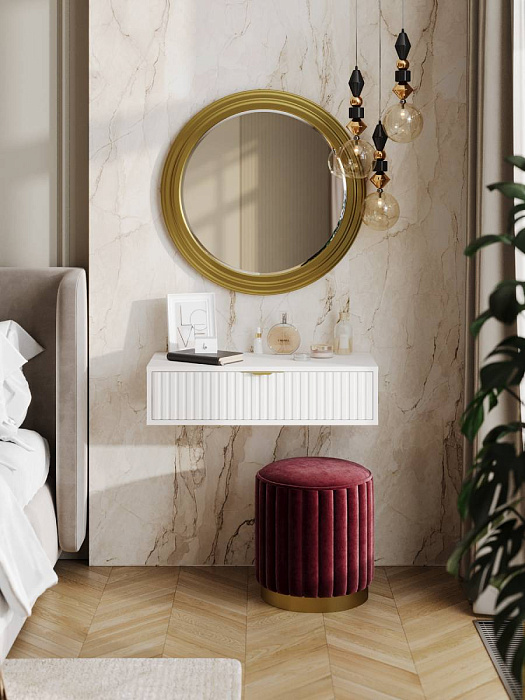 Консоль подвесная RIDBERG LUGANO 1Я (White/Gold) купить в интернет-магазине icover