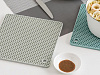 Подставка на стол Xiaomi Jordan & Judy Honeycomb Square Shaped Silicone Mat (Light Grey) купить в интернет-магазине icover