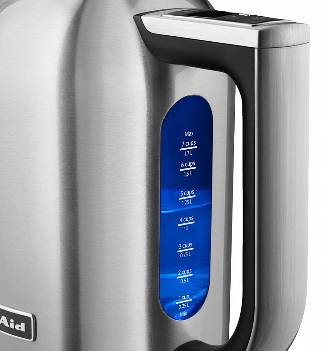 Электрический чайник KitchenAid Electric Kettle 5KEK1722ESX (Brushed Stainless Steel) купить в интернет-магазине icover