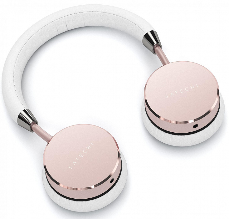 Bluetooth-наушники с микрофоном Satechi Aluminum ST-AHPR (Rose Gold) купить в интернет-магазине icover