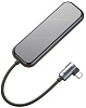 USB-концентратор Baseus Multi-functional Hub (CAHUB-BZ0G) USB-C to HDMI/3xUSB 3.0/PD (Deep Grey) купить в интернет-магазине icover