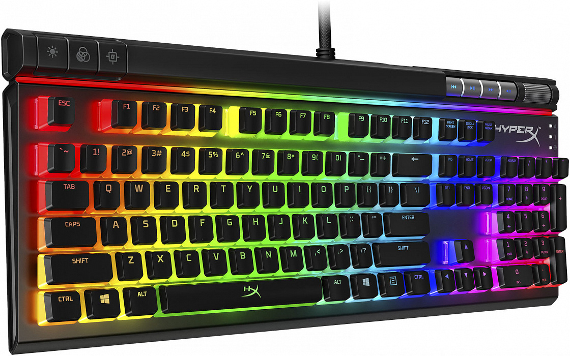 Игровая клавиатура HyperX Alloy Elite 2 Red switches RGB USB (HKBE2X-1X-RU/G) купить в интернет-магазине icover