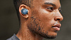 Bluetooth-наушники Bose SoundSport Free с микрофоном (Midnight Blue/Citron) купить в интернет-магазине icover