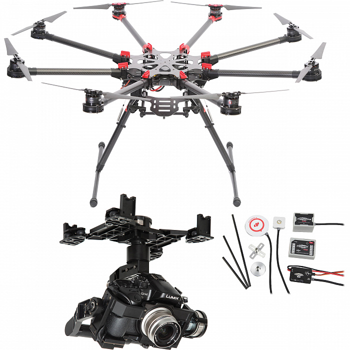 DJI S1000 Premium + WKM + подвес Zenmuse Z15 для Panasonic GH4 (HD) - октокоптер купить в интернет-магазине icover
