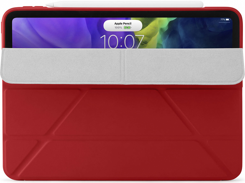 Чехол Pipetto Origami (P045-53-5TPU) для iPad Pro 11" 2020 (Red) купить в интернет-магазине icover