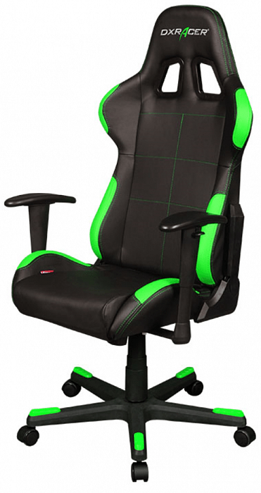 Компьютерное игровое кресло DXRacer Formula OH/FD99/NE GC-F99-NE-D3 (Black/Green) купить в интернет-магазине icover
