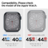 Чехол Spigen Liquid Crystal (ACS04195) для Apple Watch 40/41mm (Clear) купить в интернет-магазине icover