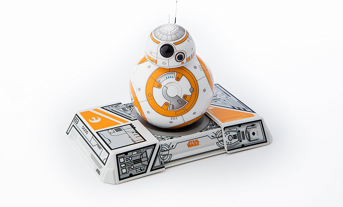 Интерактивная игрушка робот Sphero Star Wars BB-8 with Trainer R001TRW (White) купить в интернет-магазине icover