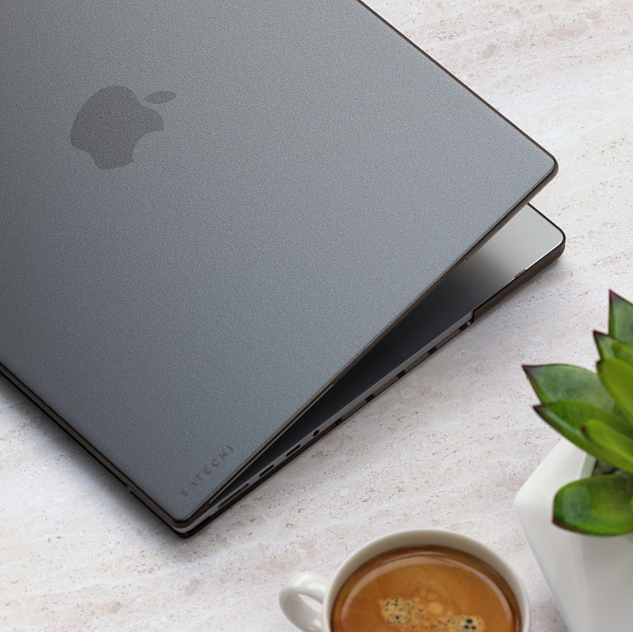 Чехол-накладка Satechi Eco Hardshell Case (ST-MBP16DR) для MacBook Pro 16" (Space Grey) купить в интернет-магазине icover