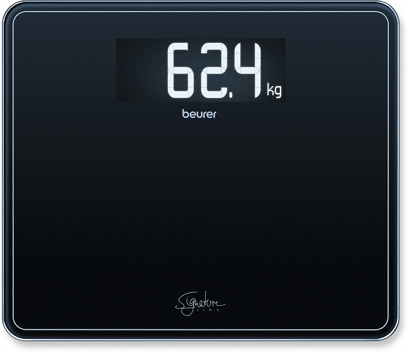 Весы напольные электронные Beurer GS410 Signature Line (Black) купить в интернет-магазине icover