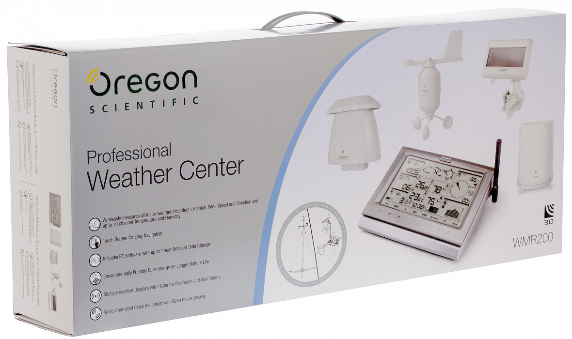 Метеостанция Oregon Scientific WMR200 (Silver/White) купить в интернет-магазине icover