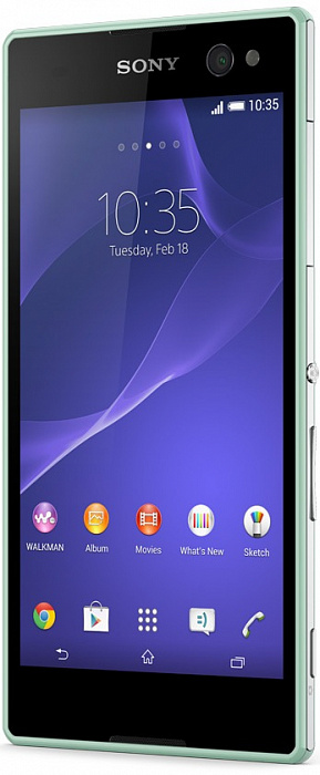 Смартфон Sony Xperia C3 Dual (Mint) купить в интернет-магазине icover