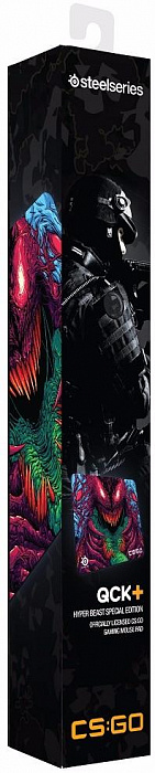 Steelseries QcK+ CS:GO Hyperbeast Edition - коврик для мыши купить в интернет-магазине icover