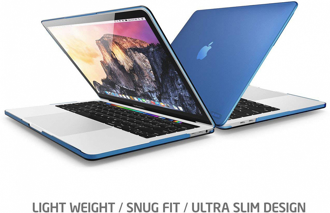 Чехол накладка i-Blason для Macbook Pro 13 2016-2019 A1706/A1708 (Matte Navy blue) купить в интернет-магазине icover