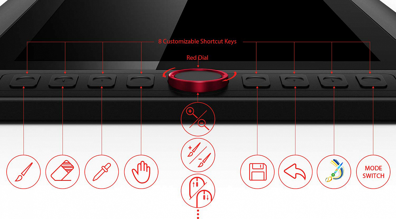 Интерактивный монитор-планшет XP-Pen Artist 13.3 Pro (Black) купить в интернет-магазине icover