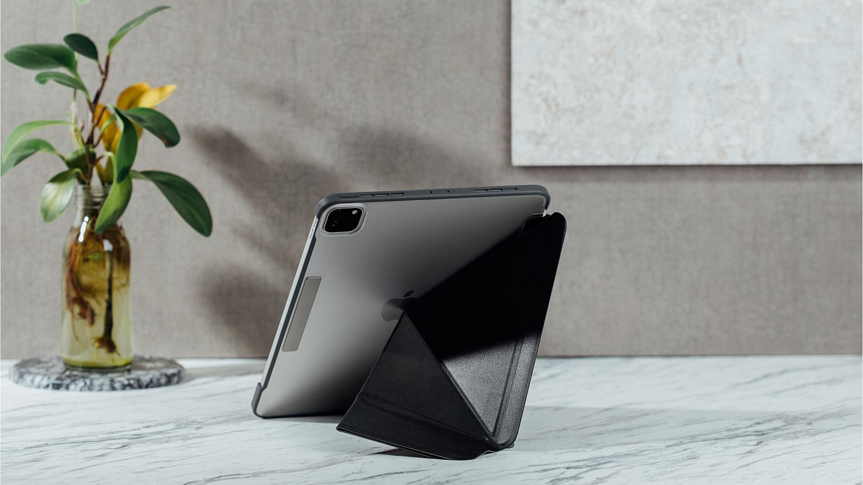 Чехол-книжка Moshi VersaCover (99MO056086) для iPad Pro 11 (Charcoal Black) купить в интернет-магазине icover