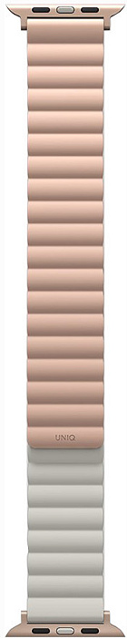 Ремешок Uniq Revix (45MM-REVPNKBEG) для Apple Watch 42/44/45/49 mm (Pink/Beige) купить в интернет-магазине icover