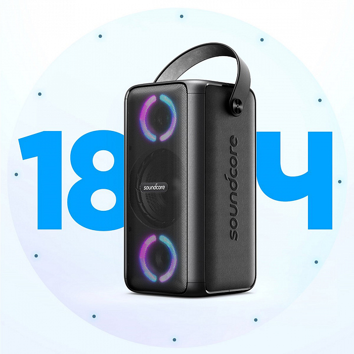 Портативная акустика Anker Soundcore Mega (Black) купить в интернет-магазине icover