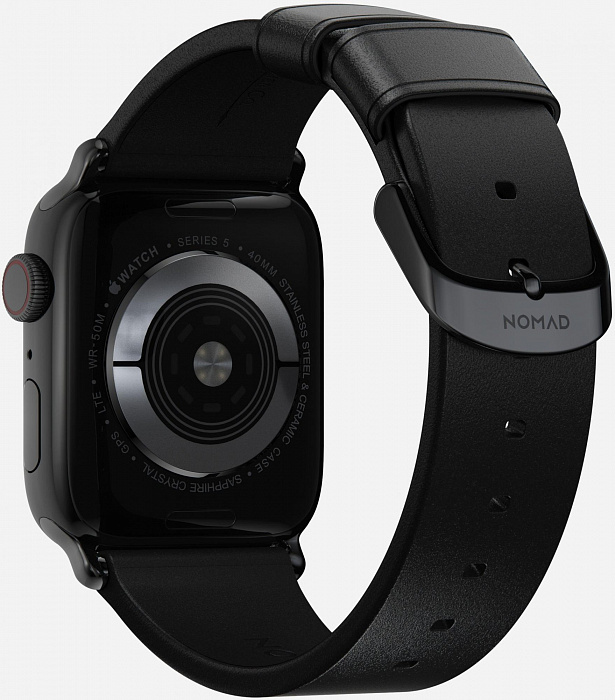 Ремешок Nomad Modern Slim Strap (NM10J1B000) для Apple Watch 38/40 mm (Black) купить в интернет-магазине icover