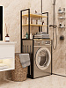 Стеллаж лофт над стиральной машинкой RIDBERG ATLANTA (Oak/Black) купить в интернет-магазине icover