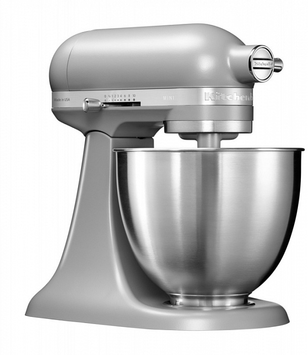 Планетарный миксер KitchenAid Artisan Mini 5KSM3311XEFG (Matte Gray) купить в интернет-магазине icover