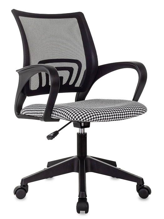 Кресло компьютерное Бюрократ Room TW-01 Morris 10 (Black/White) купить в интернет-магазине icover