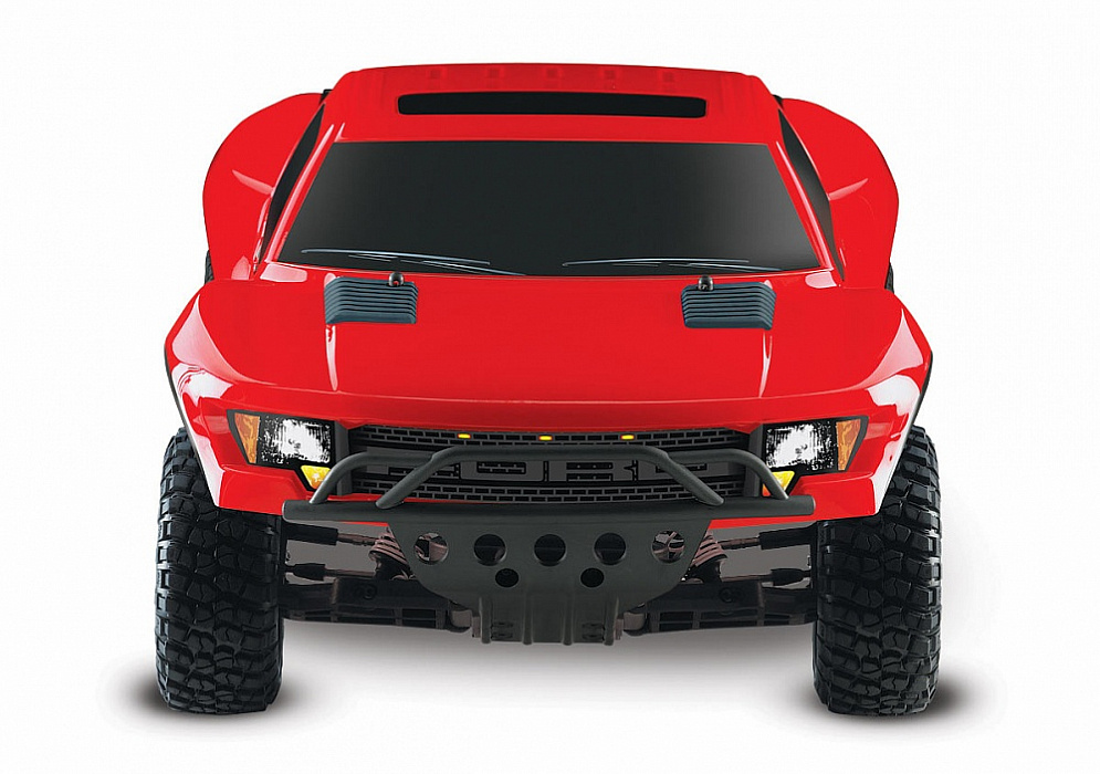 Traxxas Ford F150 SVT Raptor 1:10 - радиоуправляемый шорт-корс (Red) купить в интернет-магазине icover