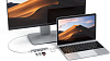 USB-концентратор Satechi Slim Multi-Port V2 (ST-SCMA2S) Type-C 4K (Silver) купить в интернет-магазине icover