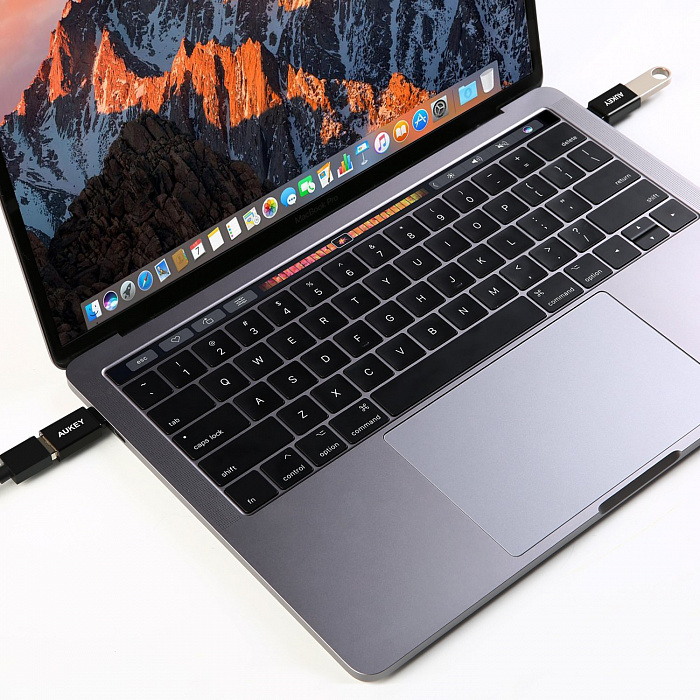 Комплект переходников Aukey CB-A1 USB 3.0 - USB-C (Black) купить в интернет-магазине icover