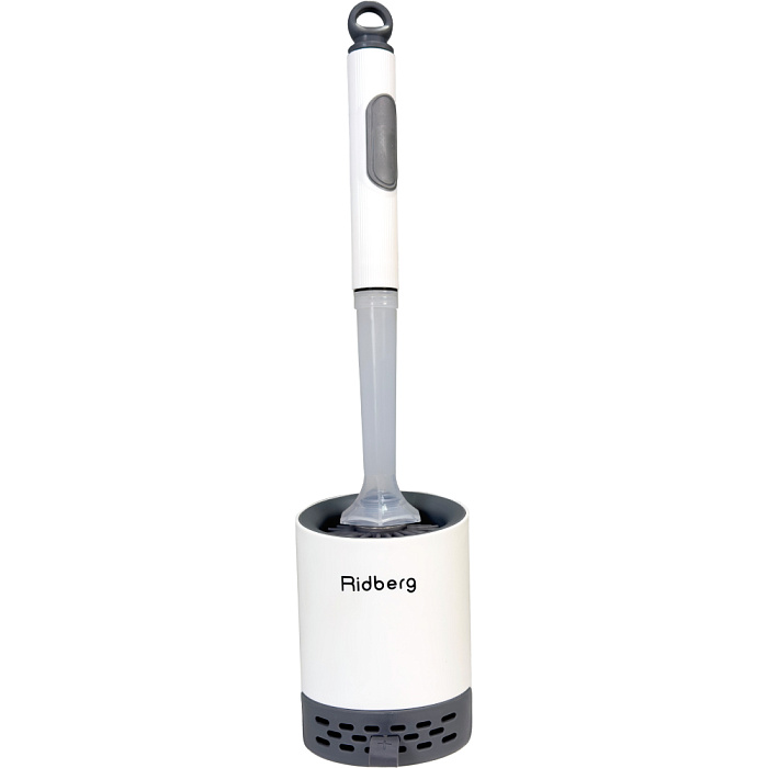 Ершик Ridberg Toilet Brush с дозатором (White/Grey) купить в интернет-магазине icover