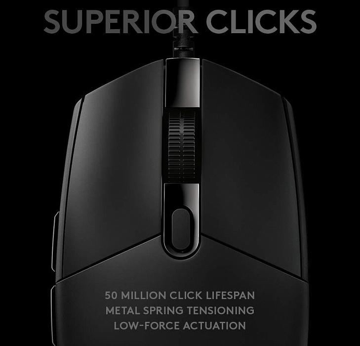 Игровая мышь Logitech G Pro Hero (Black) купить в интернет-магазине icover