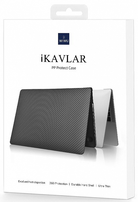 Чехол Wiwu iKavlar для MacBook Pro 13'' 2016-2021 (Black) купить в интернет-магазине icover
