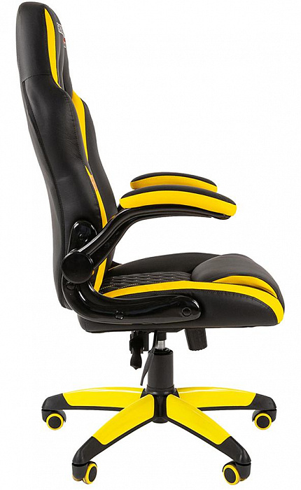 Игровое кресло Chairman Game 15 (Black/Yellow) купить в интернет-магазине icover
