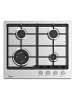 Газовая варочная поверхность Midea MG693TX 2120111 (Silver) купить в интернет-магазине icover