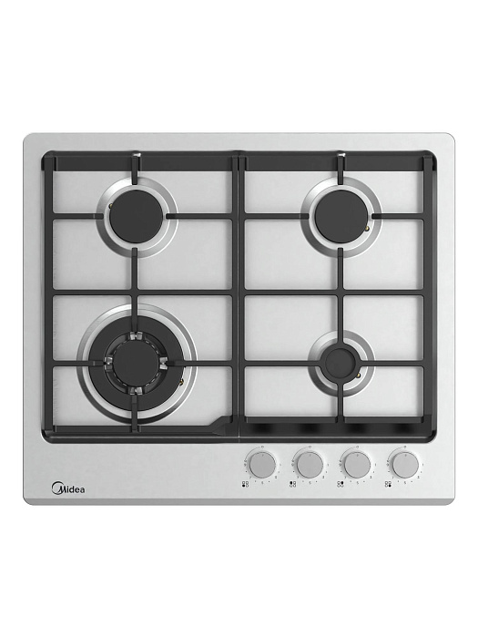 Газовая варочная поверхность Midea MG693TX 2120111 (Silver) купить в интернет-магазине icover