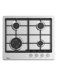 Газовая варочная поверхность Midea MG693TX 2120111 (Silver) купить в интернет-магазине icover