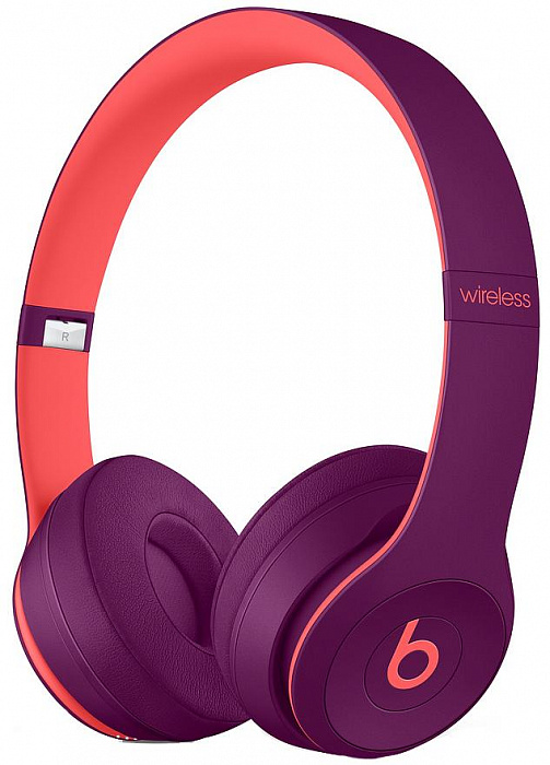 Беспроводные наушники Beats Solo3 Wireless On-Ear Headphones Beats Pop Collection (Pop Magenta) купить в интернет-магазине icover