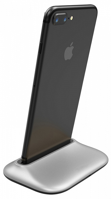 Baseus Little Volcano - зарядная док-станция для iPhone 7, 7 Plus (Silver) купить в интернет-магазине icover